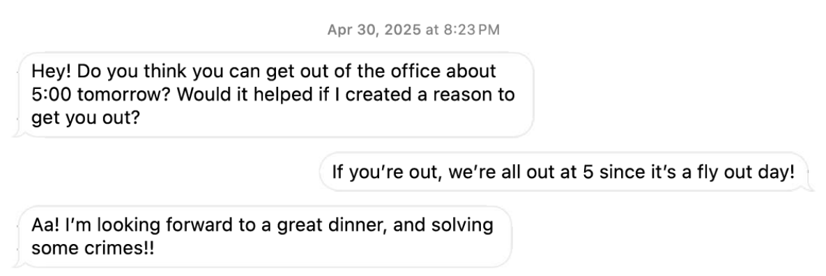 Created a reason